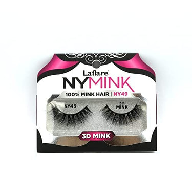 Laflare NYMink 3D Mink Lashes – NY49 - ANNS BEAUTY SUPPLY